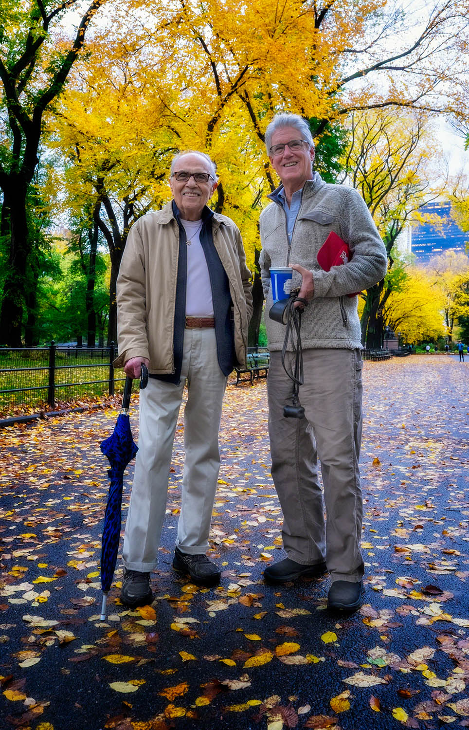 Paul Loeb & Bryan Oliphant in Central Park