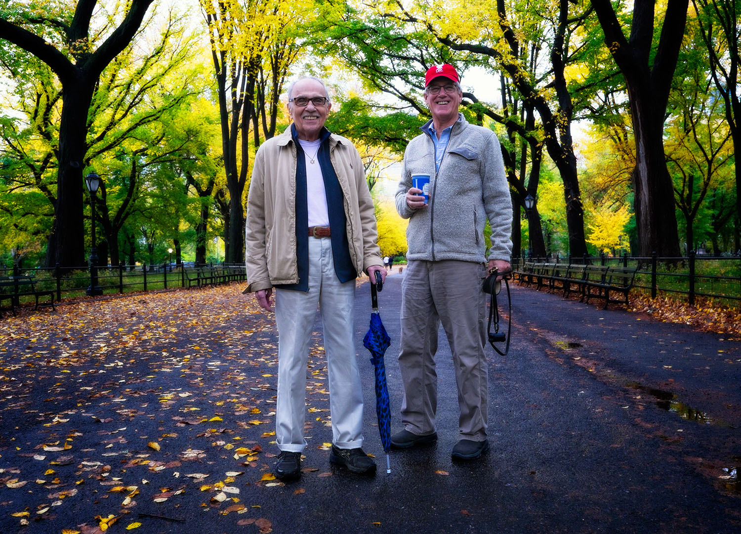 Paul Loeb & Bryan Oliphant in Central Park